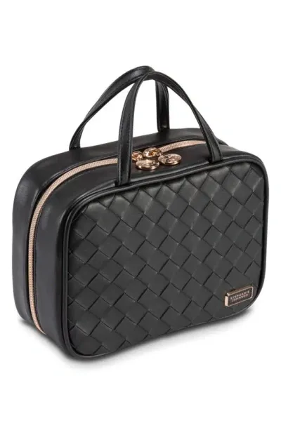 Stephanie Johnson Belize Raven Martha Large Briefcase Cosmetics Case In Black