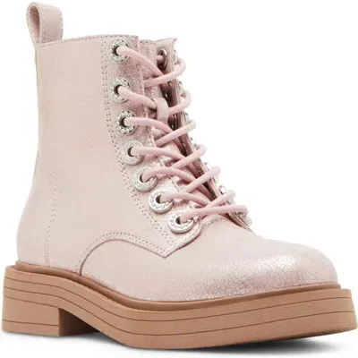 Steve Madden Kids' Jnolita Bootie In Blush