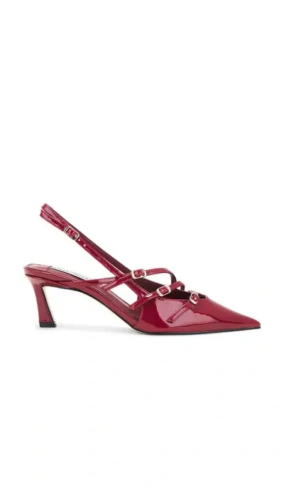 Steve Madden Liana Sling Back In Red