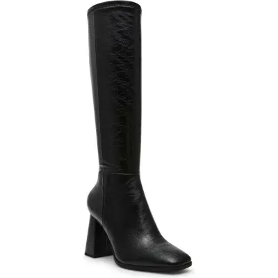 Steve Madden Livah Knee High Boot In Black