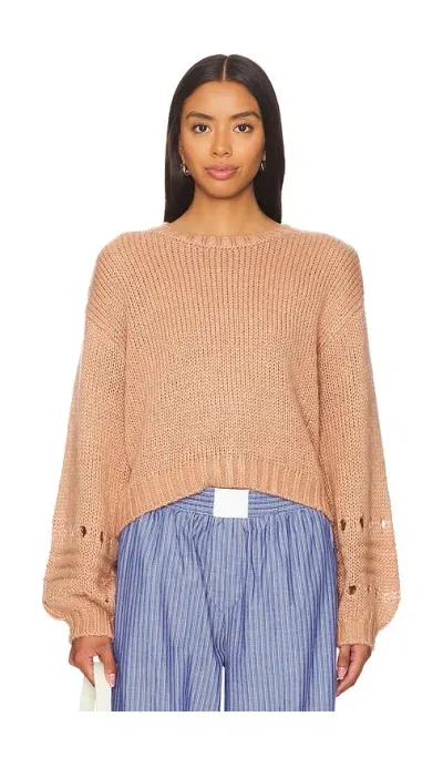 Steve Madden Lucie Sweater In Coral