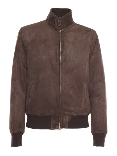 Stewart Archie Nappa Wash In Brown