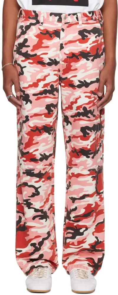 Still Kelly Pink Camo Jeans