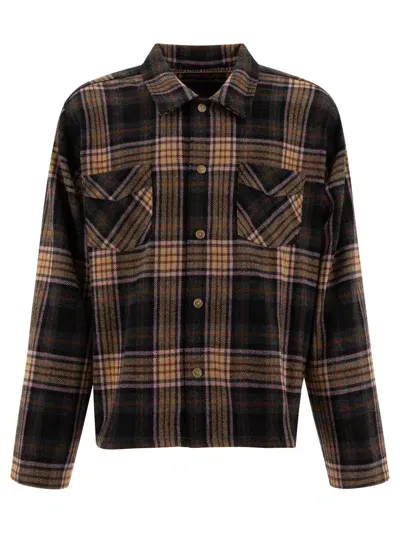 Stockholm Surfboard Club Check Jackets Brown