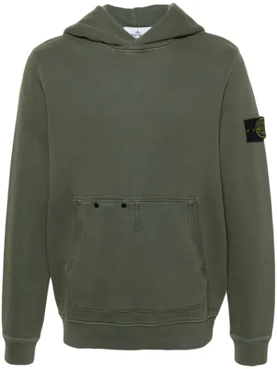 Stone Island Sweatshirt In Green