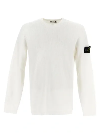 Stone Island Sweaters White