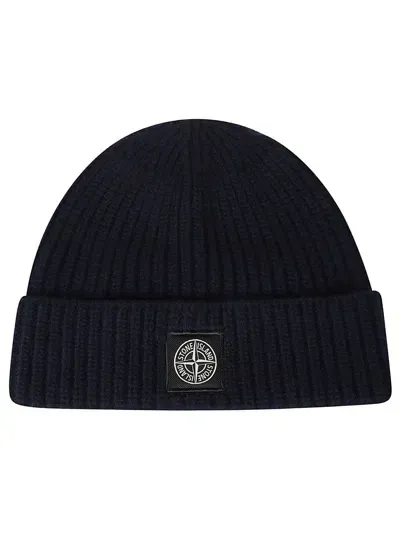 Stone Island Hat In Blue