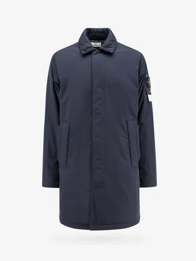 Stone Island Jacket In Blue