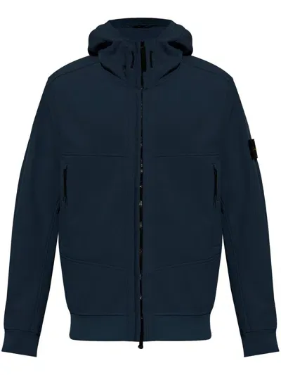 Stone Island Jackets In Blue