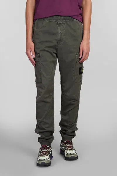 Stone Island Pants In Green