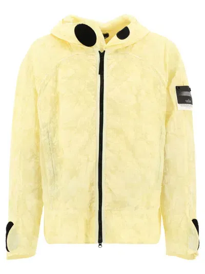 Stone Island Shadow Project Nylon Metal Econyl Jackets Yellow