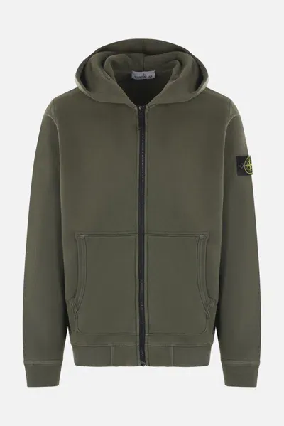 Stone Island Sweaters In Green