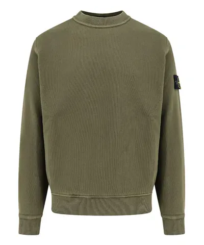 Stone Island Sweatshirt In Green