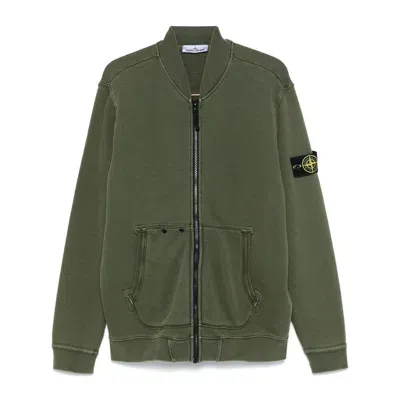 Stone Island Sweatshirts In Green