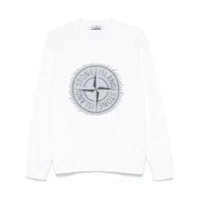 Stone Island Sweatshirts In White