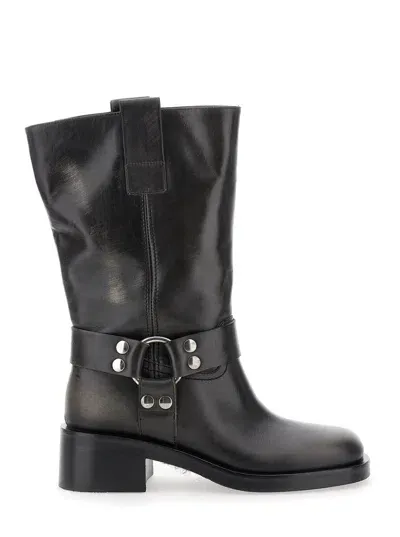 Strategia Boots In Black