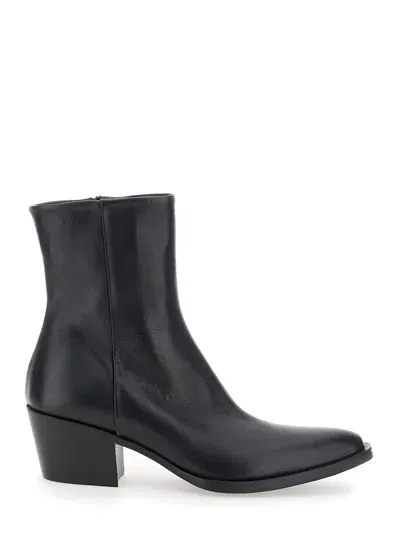 Strategia Spectra Heeled Ankle Boot In Black