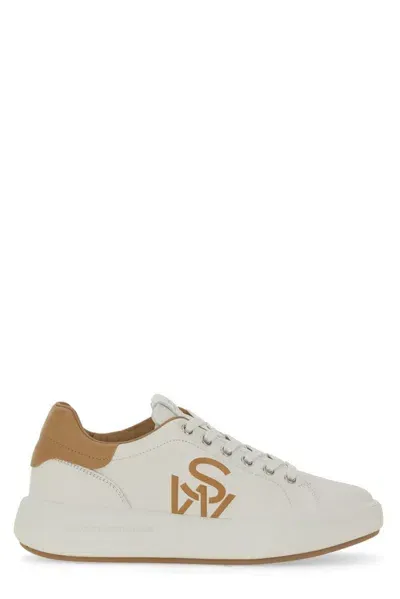 Stuart Weitzman "sw Pro" Sneaker In White