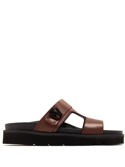 Stuart Weitzman Areli Sandals In Brown