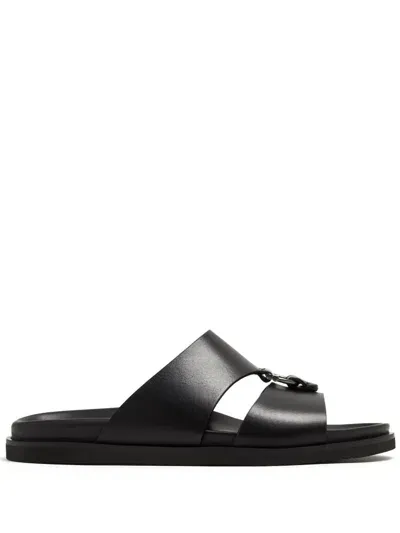 Stuart Weitzman Aylin Slides In Black