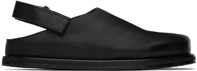 Studio Nicholson Black Slingback Clogs