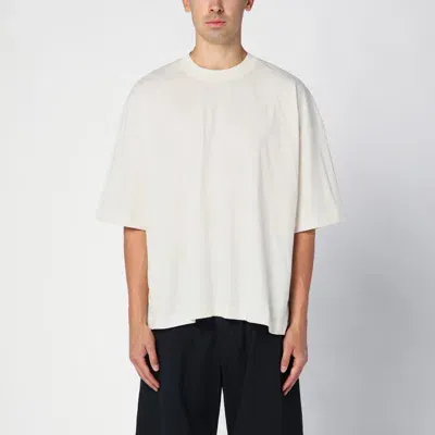 Studio Nicholson Ivory Piu Over Shirt In Black