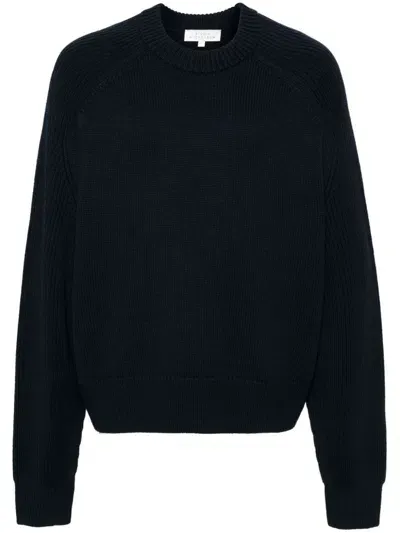 Studio Nicholson Merino-wool Jumper In Blue