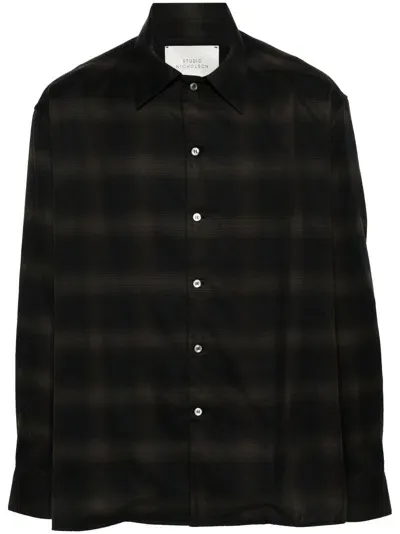 Studio Nicholson Ray Shirt In Black