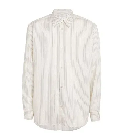 Studio Nicholson Silk-cotton View Shirt In Neutral