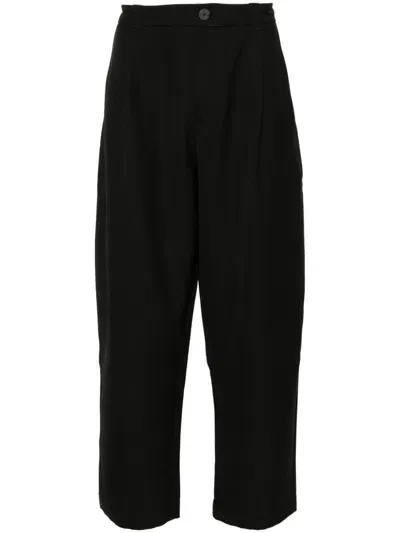 Studio Nicholson Tuck Trousers In Black