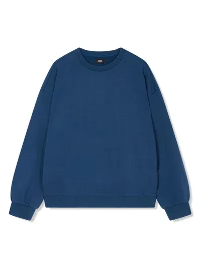 Studio Tomboy Cotton Sweatshirt In Blue