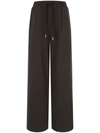 Studio Tomboy Heavyweight Jogging Trousers In Brown