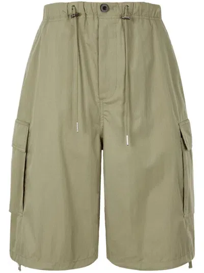 Studio Tomboy New Wide-leg Cargo Shorts In Neutrals