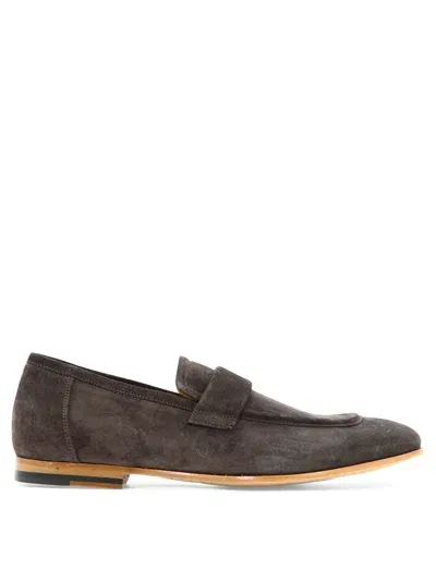 Sturlini Suede Loafers Loafers & Slippers In Brown