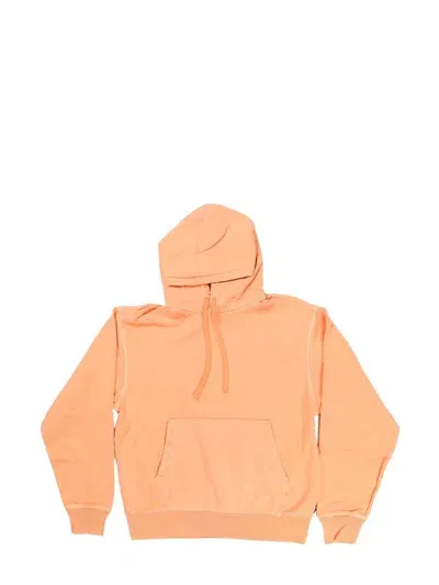 Stussy Cotton Hoodie In Orange