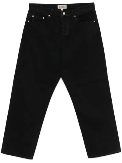 Stussy Stüssy Denim Cotton Jeans In Black