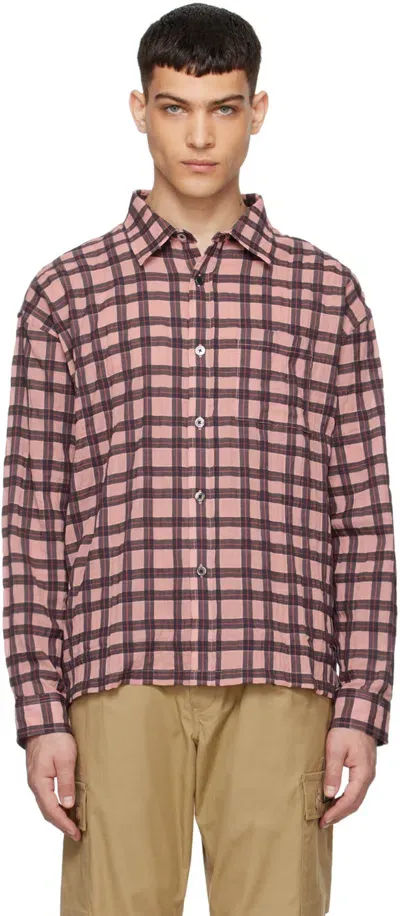 Stussy Pink Sonoma Shirt In Pink Pink