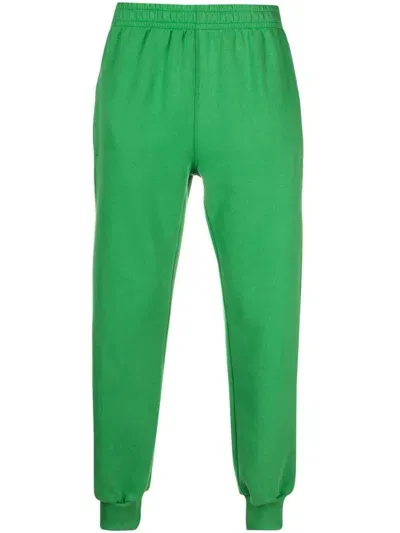 Styland Logo Patch Track Pants In Green