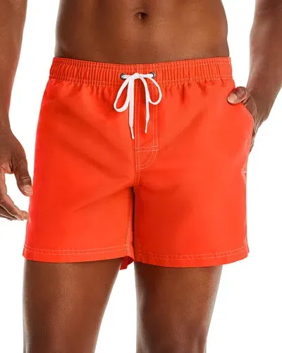 Sundek Regular Fit 14 Board Shorts In Orange