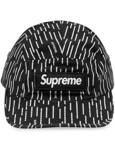 Supreme Military Camp Cap In Black