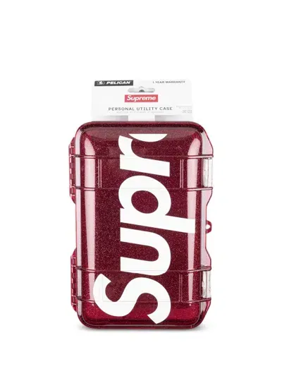 Supreme Pelican Waterproof M50 Microcase In Red