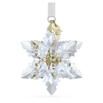 Swarovski Annual Edition 3d Ornament 2024 In Gold