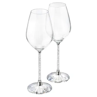 Swarovski Crystalline Weingläser (2er-set) In White