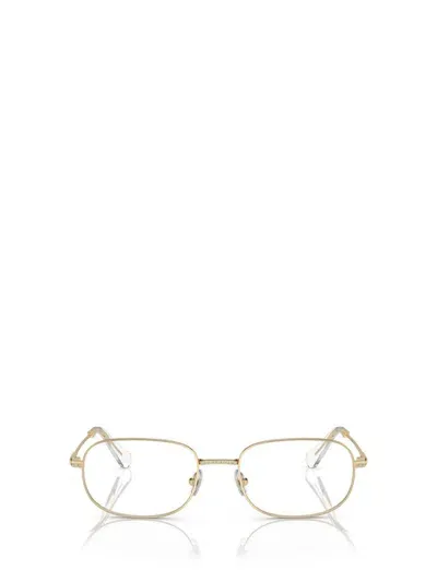 Swarovski Eyeglasses In Gold