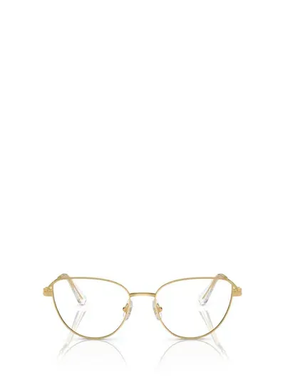 Swarovski Eyeglasses In Gold