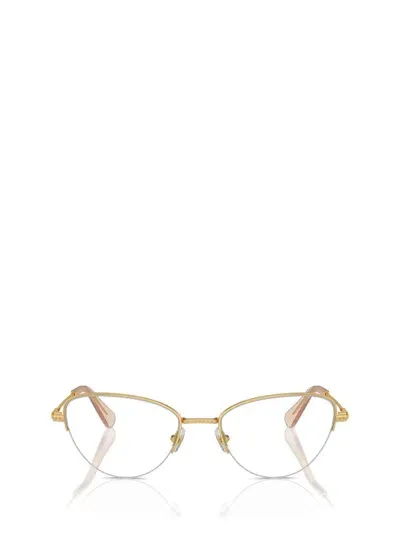 Swarovski Eyeglasses In Gold