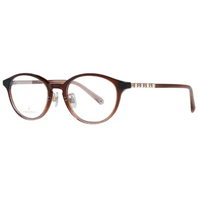 Swarovski Eyewear Swarovski Mod. Sk5407-d 49050 In Brown