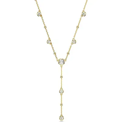 Swarovski Imber Crystal Station Y-necklace In Gold