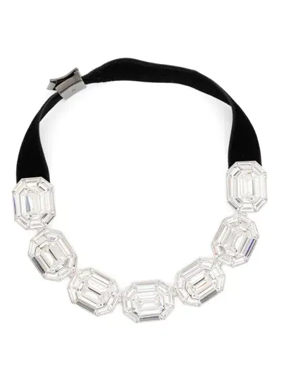 Swarovski Lucent Choker In Black