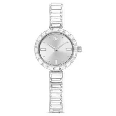 Swarovski Matrix Bangle Watch In Metallic